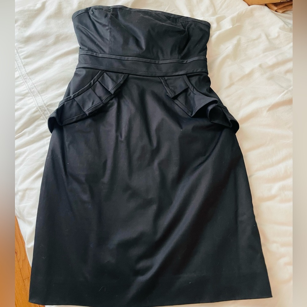 Rare find! Strapless J crew factory dress with pockets